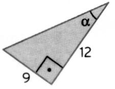 GABARITO: D 2 2 2 Usando o Teorema de Pitágoras, a = 18 + 24 a = 30.