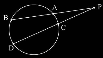 A medida de BP é a) 4 b) 6 c) 8 d) 10 e) 12