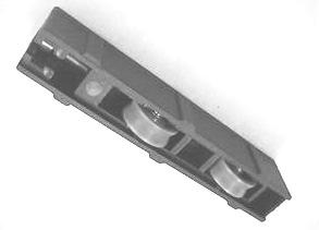 Poliamida KIT Negro Goteira com válvula Poliamida KIT Negro Acessórios dos KIT s complementares (tri-rail) Kit vedação central sup./ Inf.