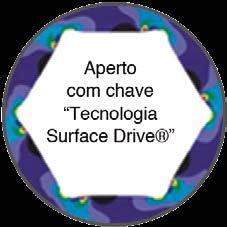 O disco de reversão situado na cabeça das catracas de medidas 1/4, 3/8, 1/2 e 3/4 permite a rápida liberação do soquete e acessórios após seu uso.