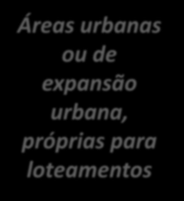 urbana, próprias para