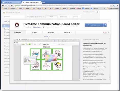 Assista ao vídeo de instalação e apresentação das principais funções do software Picto4me. Vídeo 6 Software Picto4me http://www.youtube.