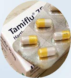 Tratamento Antivirais (inibidores de neuraminidases): Oseltamivir (Tamiflu )- cápsulas (30 / 45 / 75 mg) Órgãos governamentais: Controle do estoque semanal Dados de