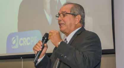 O contador Geraldo de Paula Batista Filho (presidente na gestão 2014-2015), atual conselheiro do Conselho Federal de Contabilidade (CFC),