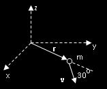 7. Dois blocos de massas e, com estão ligados por uma corda de massa desprezível que passa, sem deslizar, por uma polia de massa e raio, como mostrado na figura.