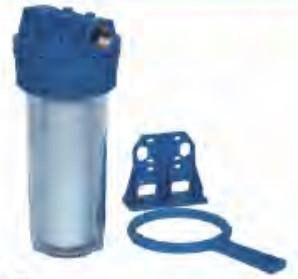 FILTROS DE ÁGUA Filtros para Água A B O kit inclui A: Porta filtro transparente 3pcs 10
