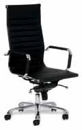 900 Cadeira executivo Soft pele sintética, cores bordeaux/branco,