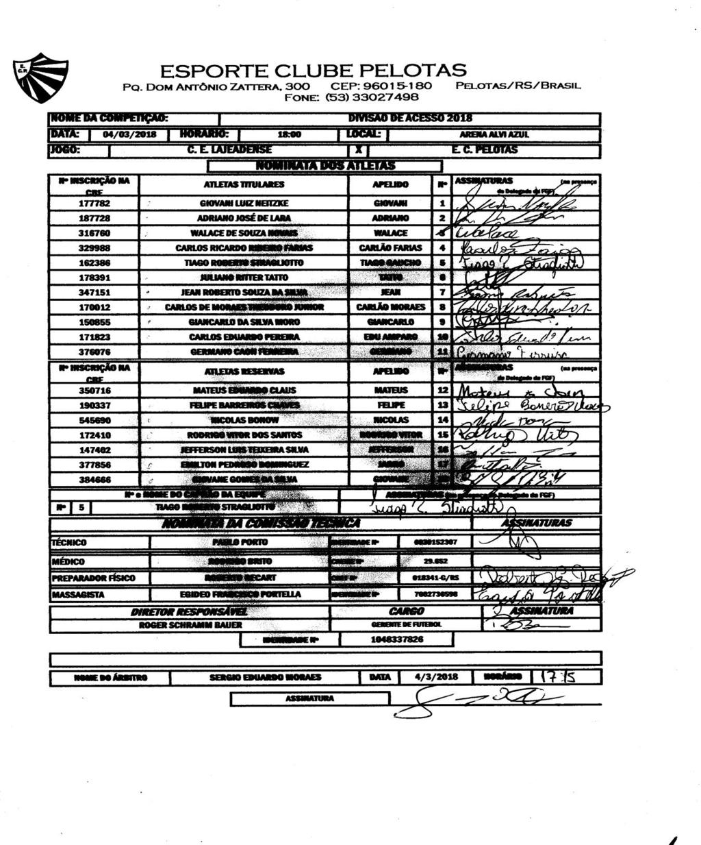 DELETAR O MODELO DE FORMULÁRIO PADRÃO DO CLUBE