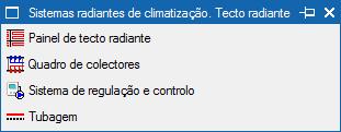 CAD MEP (Climatização) 19 Sistemas radiantes de climatização.