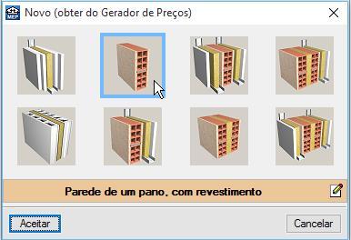 Seleccione a dimensão 40x20x20 e prima sempre em Aceitar até visualizar a janela Introdução automática. Prima sobre a layer Bloco betão+xps+tijolo cerâmico 300(1).