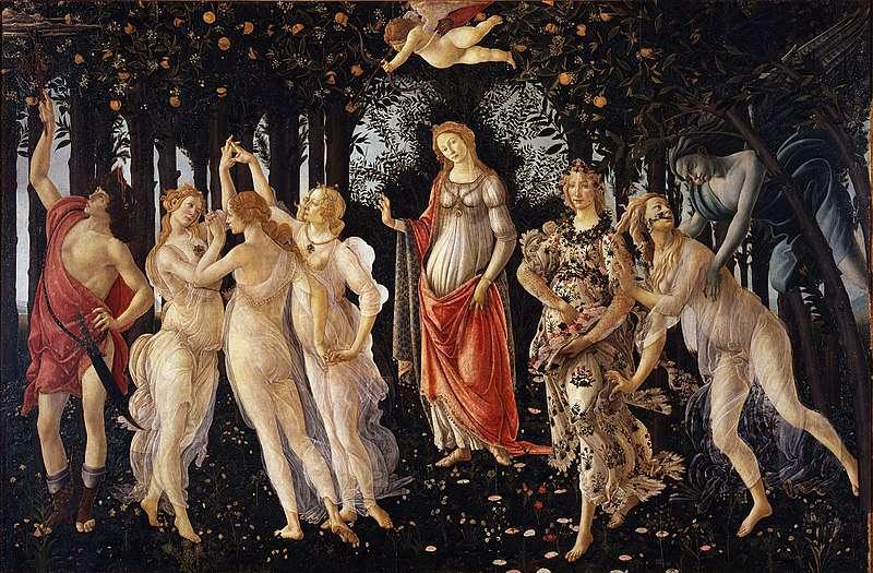Sandro Bo_celli. A Primavera, c. 1478.