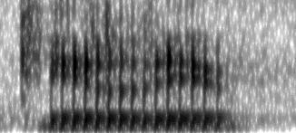Formant Frequency frequency (Hz) (Hz) Sound pressure level (db/hz) Intensity (db) 163 exemplo em análise são corroborados pelo estudo quantitativo dos sons laterais alveolares conduzido para o falar