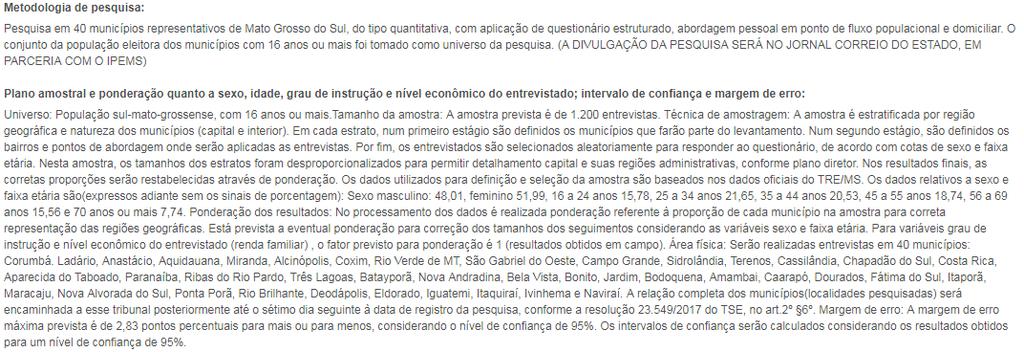 Pesquisa registrada sob o nº MS 09406/2018 /