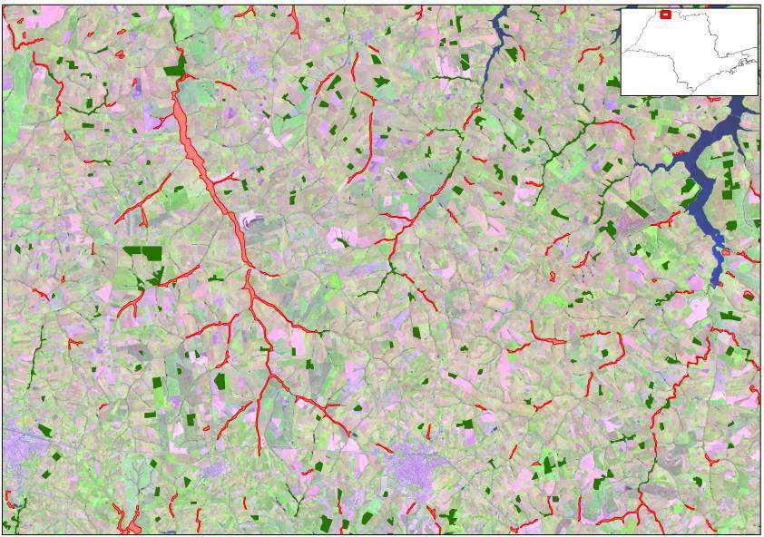 Mesmo com a limitação das imagens de satélite e da escala de mapeamento, esse detalhamento mais preciso visa permitir uma visão global do estado de