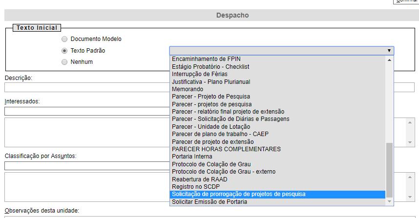 Clicar em público e confirmar