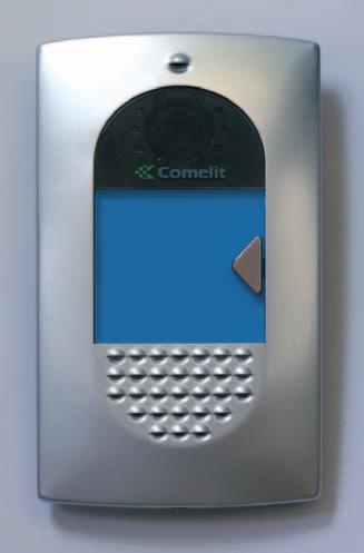 ENIUS kit Elegância e funcionalidade também a cores Sistema vídeointercomunicador particularmente simples e versátil constituído por uma botoneira para instalação na parede ou embutida.