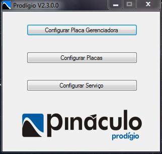 computador local que fará a configuração. 2.Instalar o Prodígio Para iniciar a instalação, acesse o site da Pináculo (www.pinaculo.com.br/downloads).
