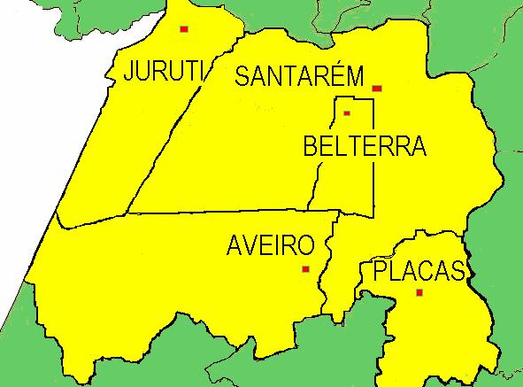 Visão Geral da Região Distâncias entre os municípios 14 horas