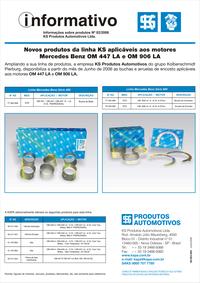 PI 0059 Novas produtos da linha KS aplicáveis