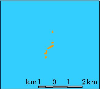 óleo interpretada na imagem RADARSAT-1 SNAR adquirida em 14/05/1997