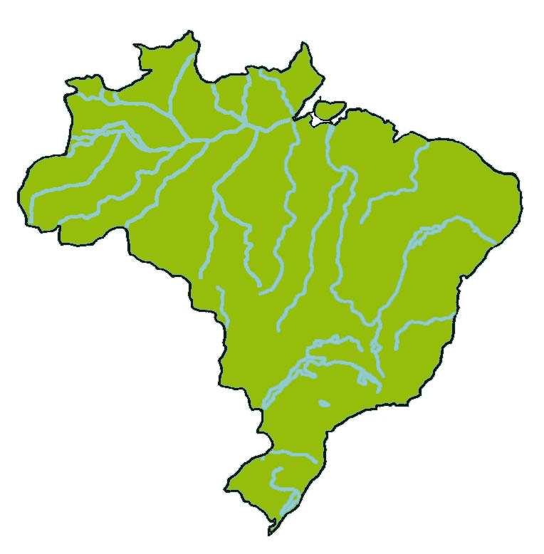 Água No Brasil 97,3 % Água Salgada 2,38 % 68,9 % Geleiras e Calotas Polares