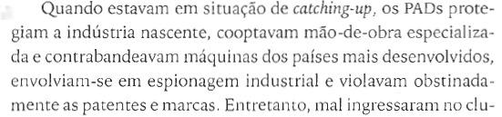 Protecionismo, indústria nascente nos países