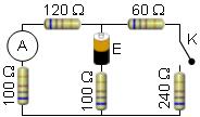 UnB/DF Duas pilhas com forças eletromotrizes (f.e.m.) e resistências internas 1 = 2,0 V, r 1 = 1,0 e 2 = 1,0 V, r 2 = 1,0 respectivamente estão ligadas conforme o circuito a seguir.