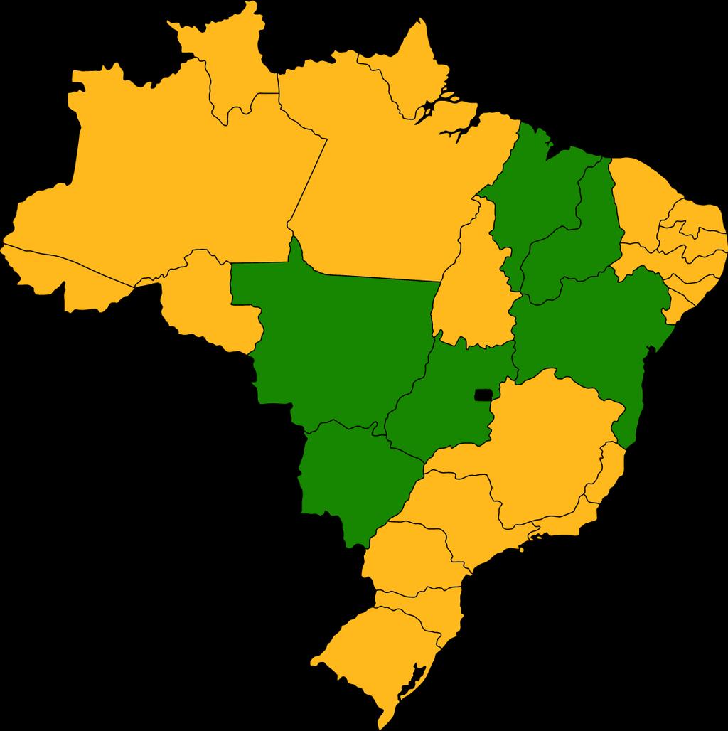 Área Plantada 0 7 8 9 Propriedade da SLC Agrícola. Paiaguás - 7.7 ha ¹. Planorte -.77 ha. Pamplona - 9.9 ha ¹. Planalto -.008 ha ¹.