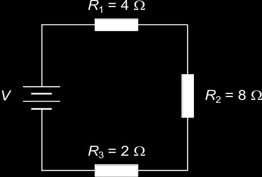 EXEMPLO 1 Sabendo-se que a tensão no resistor 1 é 3, qual a tensão