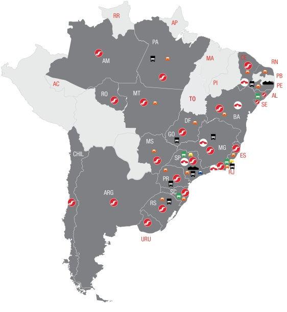 JSL: Transportadora que se transformou no maior portfólio de serviços logísticos com posicionamento único no Brasil Forte histórico de crescimento com sólidas vantagens competitivas JSL em números