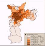 Mapa de Inclusão e Exclusão social em São Paulo