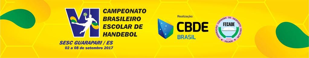 COMISSÃO ORGANIZADORA PRESIDENTE EM EXERCÍCIO DA CBDE (Confederação Brasileira do Desporto Escolar) Sr.