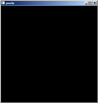O seguinte programa alterna entre janela preta e amarela com o click esquerdo do mouse. //Lampada03.cpp //Sai do programa apertando uma tecla. //Acende/apaga janela toda com click do mouse.