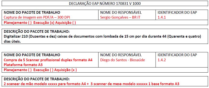 Modelo Saúde Informacional Formulários - GP