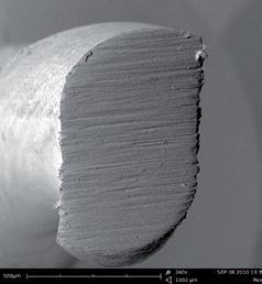 Todas as limas são feitas de níquel-titânio M-Wire com uma ponta não cortante e com secção transversal em forma de S (Fig.12).