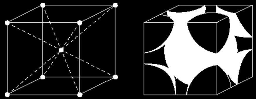 (0,5) Calcule a densidade atômica planar de um plano vertical que divide diagonalmente a célula unitária. d. (0,5) Calcule a densidade atômica linear de uma aresta da célula unitária.