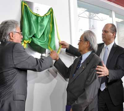 // Destaques // Centro Henrique Penna é inaugurado Na presença de diversas autoridades, incluindo o ministro da Saúde, Ricardo Barros, e o secretário de Ciência, Tecnologia e Insumos Estratégicos