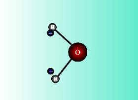 Quando duas moléculas de água se aproximam muito, ocorre atração eletrostática entre as cargas dos dipolos adjacentes, formando as pontes de hidrogênio.