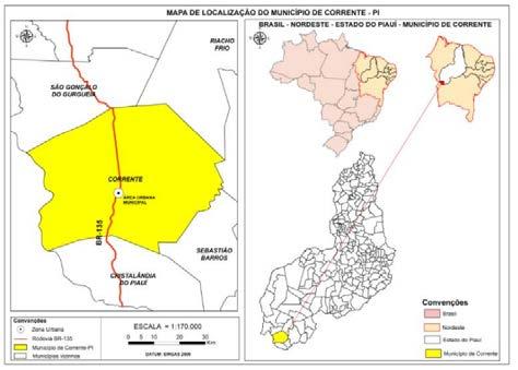 Anais do Congresso Brasileiro de Gestão Ambiental e Sustentabilidade - Vol. 4: Congestas 2016 687 área de 3.033,66 km².