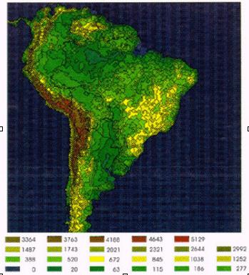 2.3 Modelos Numéricos 2.3.1 - Modelo Regional Eta/CPTEC - Características Modelo em ponto de grade (Grade E) Coordenada vertical: Eta Domínio: Maior parte de América do Sul Resolução: 40 km, 38