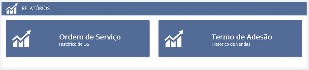6 RELATÓRIOS Nessa tela você terá a opção de gerar um relatório das Ordens de