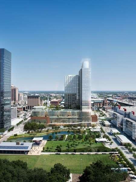 Novos empreendimentos no centro: Marriott Marquis e torre comercial Praça e Avenida das Américas