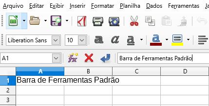 b) Alterando o conteúdo de uma célula: Podemos alterar o conteúdo de uma célula de três formas: 1ª - Através da Barra de Fórmulas 1.