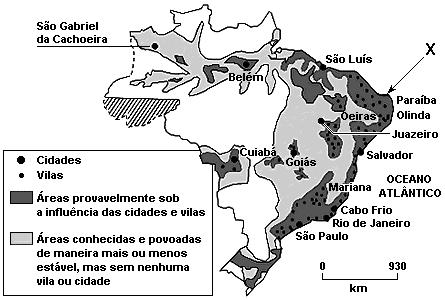 Geografia do Brasil - Profº Márcio Castelan 1. (Fgv 2007) Considere o mapa apresentado. A partir dos dados apresentados, assinale a alternativa correta.