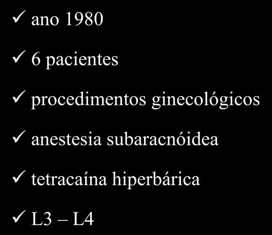 ano 1980 6 pacientes