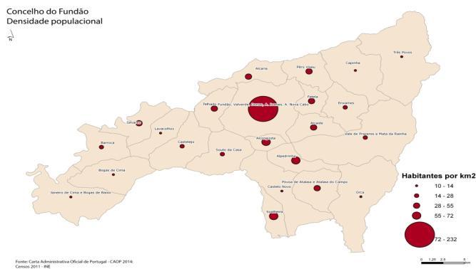 POPULACIONAL Fundão Área: 700,2 km2 População