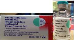 COMPOSIÇÃO/DOSE DE 0,5 ML A/Califórnia/7/2009(H1N1) pdm 09, A/Texas/ 50/ 2012, B/Massachusetts/2/ 2012, timerosal, solução tampão (cloreto de sódio, cloreto de potássio, fosfato de sódio dibásico,