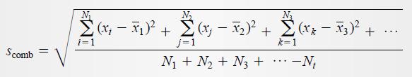 Teste de Hipótese para duas médias Avalia quão próxima a média (ẋ 1 ) do grupo 1 está da média (ẋ 2 ) do grupo 2: H 0 : ẋ 1 = ẋ 2 ; H a : ẋ 1 ẋ 2 ; pode ser H a : ẋ 1 > ẋ 2 ou H a : ẋ 1 < ẋ 2 Teste t