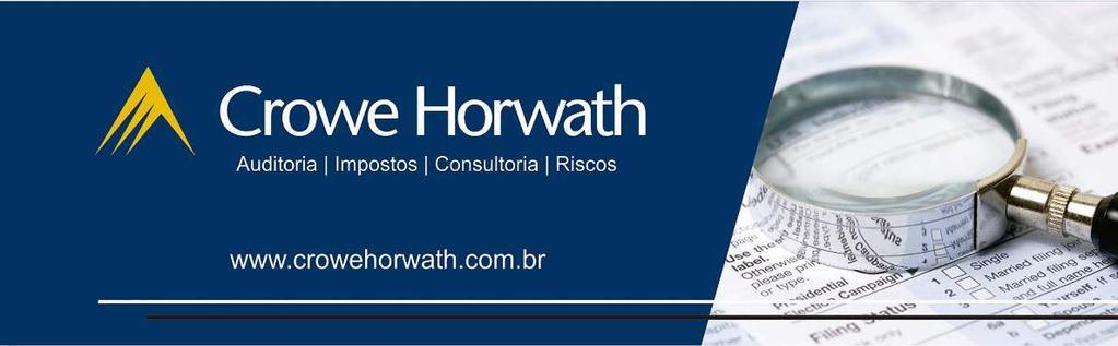 Auditoria 1 AUDITORIA EXTERNA No contexto atual em que se exige das organizações muitos controles, qualidade e transparência de conduta, a área de auditoria da Crowe Horwath assume o importante papel