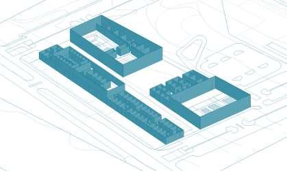 O projeto em sua configuração atual possui um aspecto estético simples, sem um caráter monumental, seguindo o princípio de que a arquitetura escolar tem que contribuir para que o aluno enxergue a